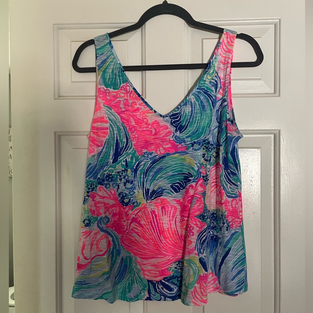 Lilly Pulitzer V-Neck Tank